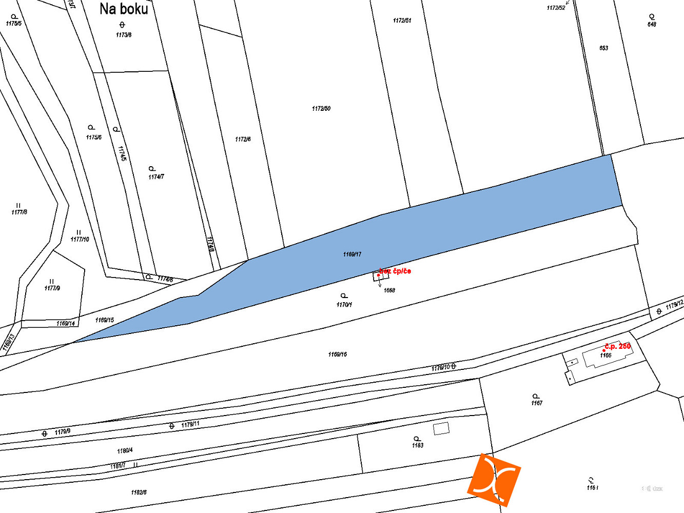 Prodej pole 400 m² — photo 2