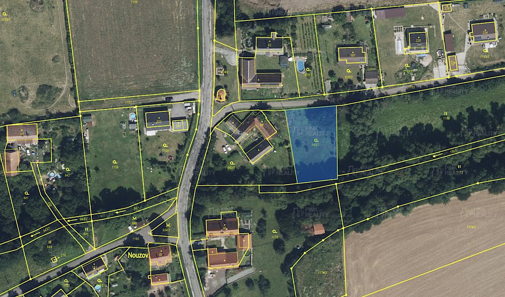 Prodej stavebního pozemku 1 302 m², Litíč – náhled fotky 2
