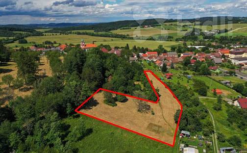 Prodej stavebního pozemku 6 065 m², Plánice, okres Klatovy