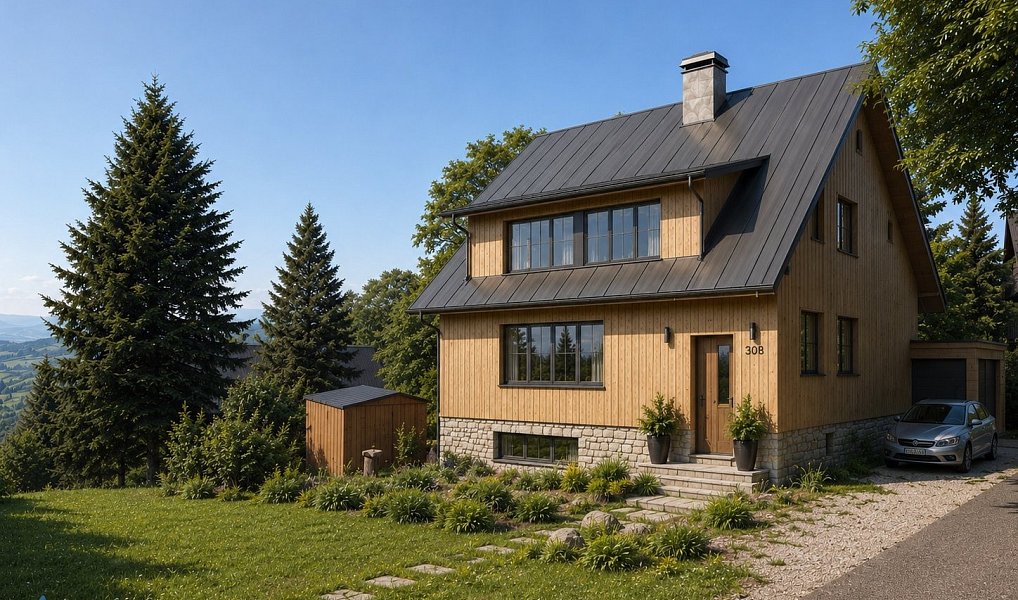 Prodej domu 180 m² s pozemkem 1 214 m², Strážné – náhled fotky 2