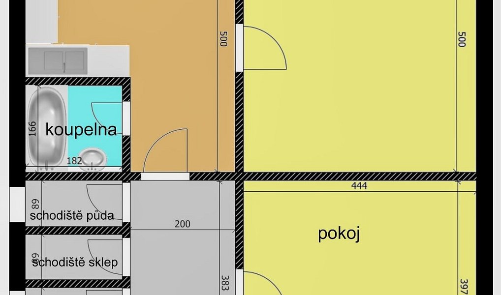 Prodej domu 89 m² s pozemkem 371 m², Kolín – náhled fotky 3