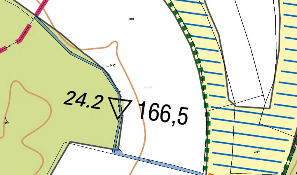 Prodej pozemku 511 m², Kostelec nad Labem – náhled fotky 3