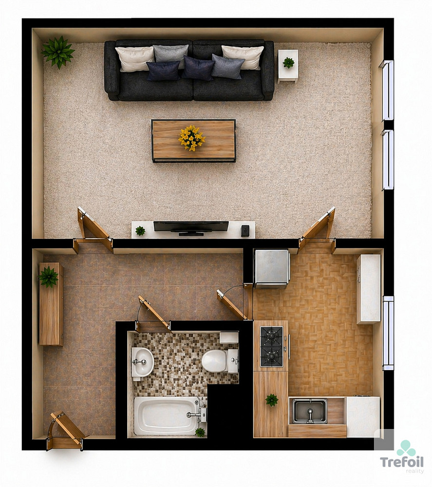 Prodej bytu 1+1 39 m² — photo 4