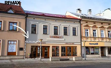 Pronájem obchodních prostor 224 m², Dolní náměstí, Vsetín