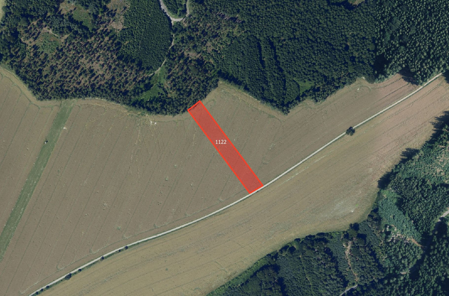 Prodej pole 2 416 m²