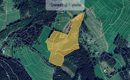 Prodej lesa 54 930 m², Valašská Senice, okres Vsetín