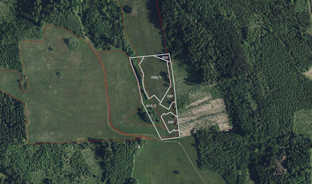 Prodej pole 14 711 m², Čistá u Horek – náhled fotky 4