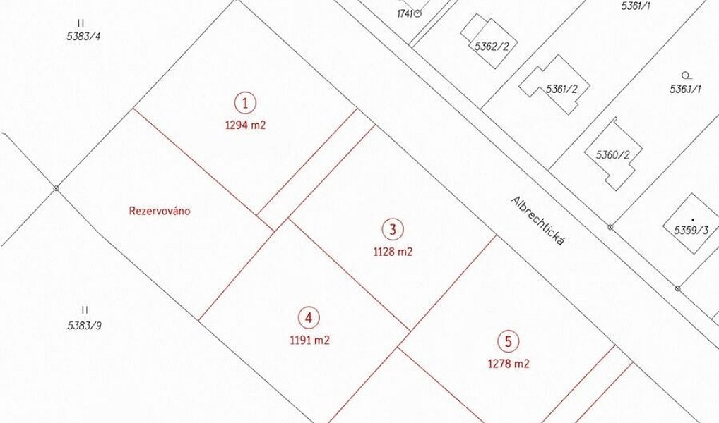 Prodej stavebního pozemku 1 128 m², Krnov – náhled fotky 6