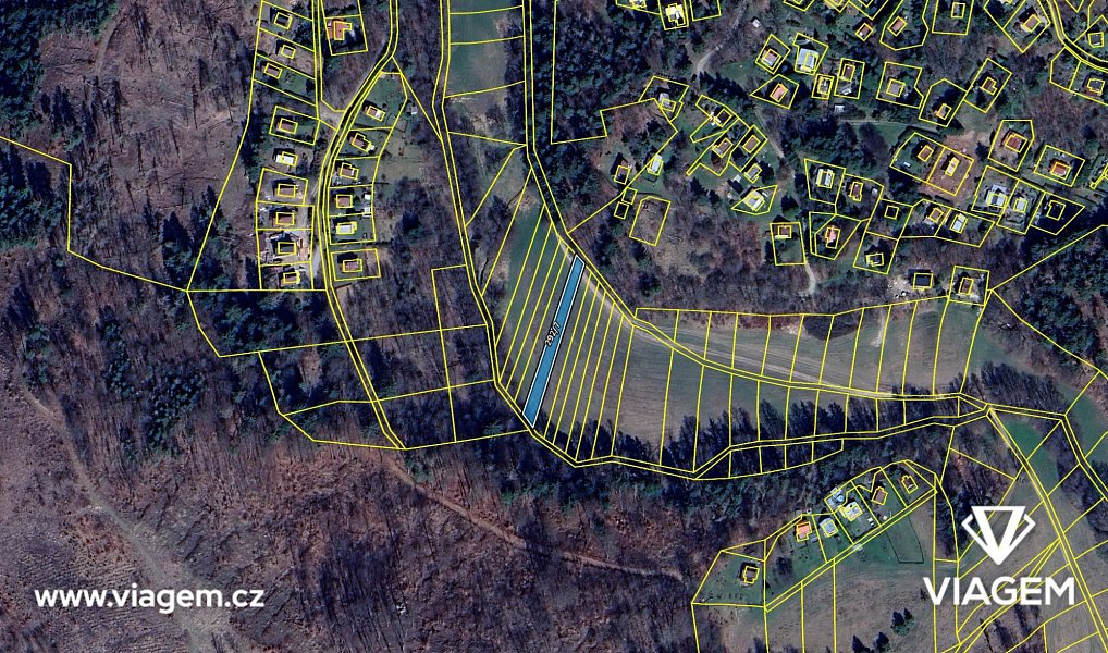 Prodej pole 665 m², Lipová – náhled fotky 4