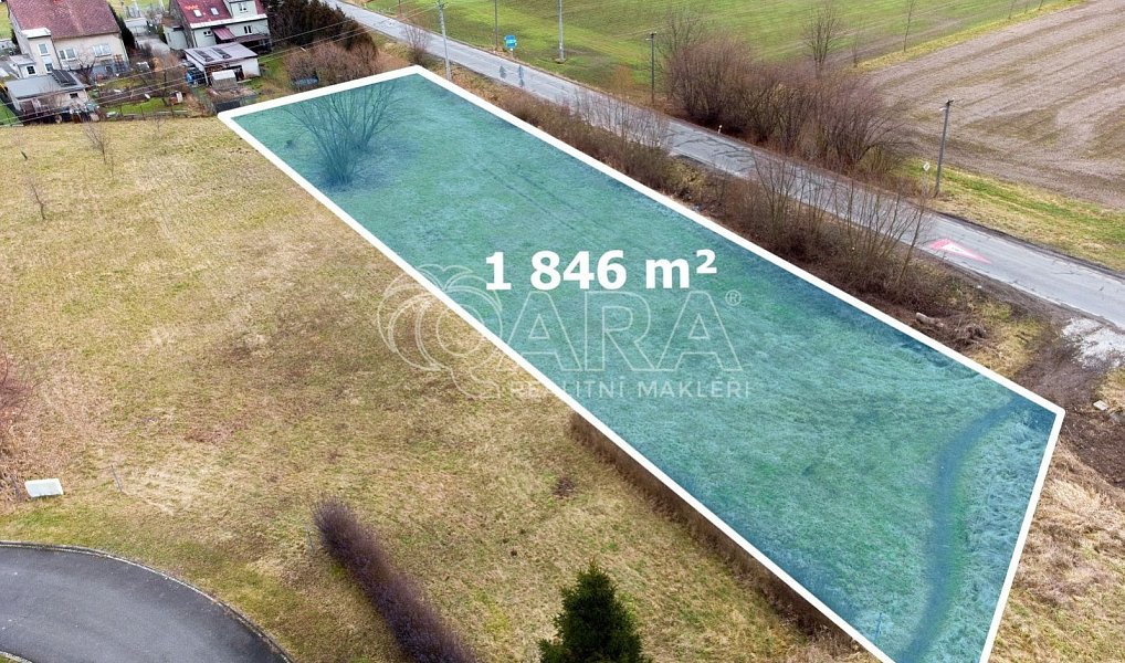 Prodej stavebního pozemku 1 846 m², Brušperk – náhled fotky 7