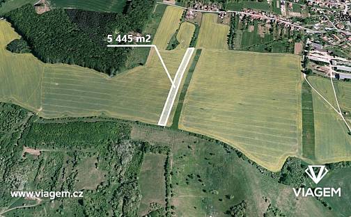 Prodej pole 2 904 m², Částkov, okres Uherské Hradiště