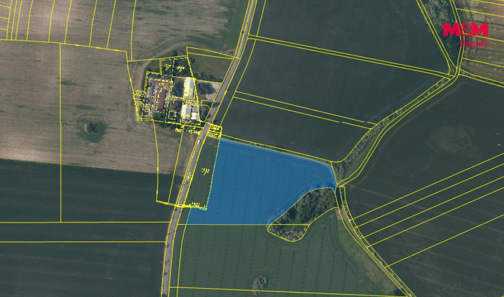 Prodej pole 24 800 m², Neuměřice – náhled fotky 3
