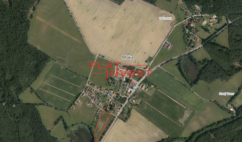 Prodej stavebního pozemku 15 968 m², Novosedly nad Nežárkou – náhled fotky 3