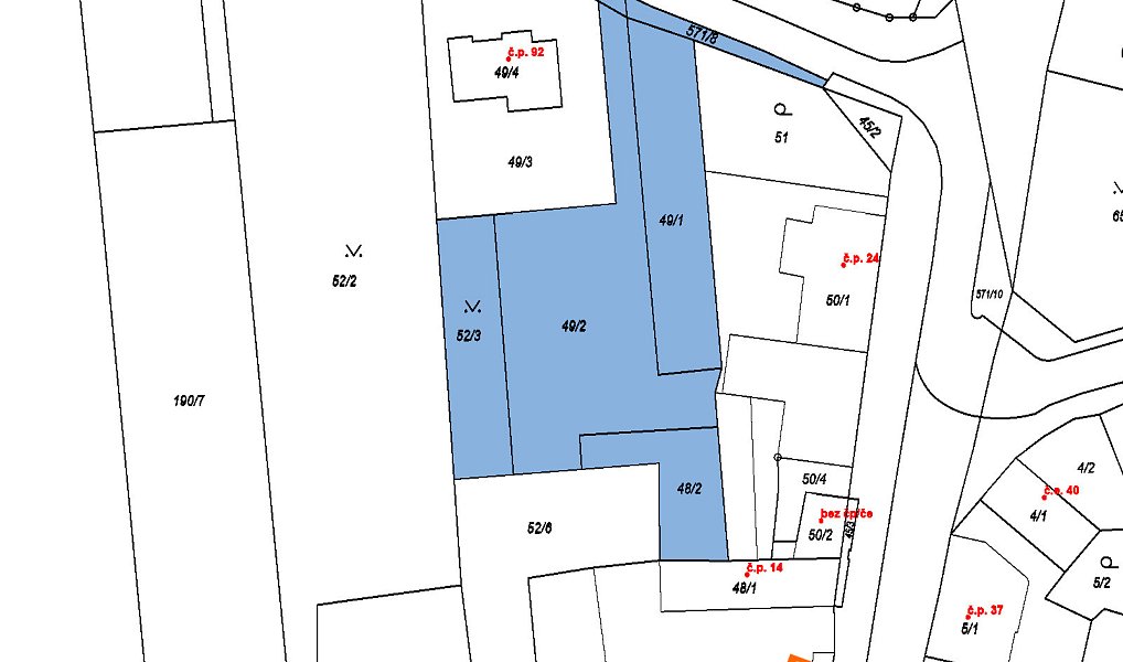 Prodej pozemku 815 m², Vrskmaň – náhled fotky 2