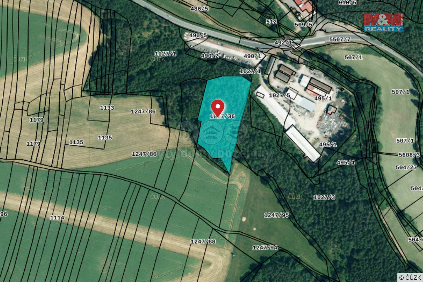 Prodej lesa 6 740 m² - Widok 2