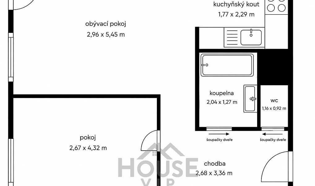 Prodej bytu 2+kk 45 m², Praha – náhled fotky 12