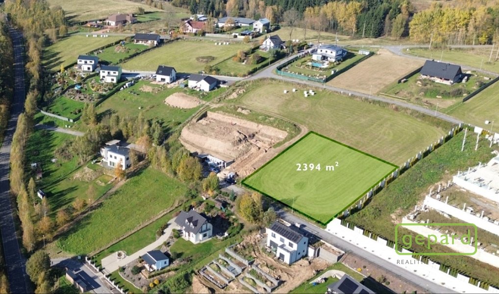 Prodej stavebního pozemku 2 394 m², Jeřmanice – náhled fotky 6