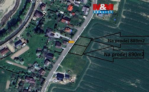 Prodej stavebního pozemku 890 m², Vikýřovice, okres Šumperk