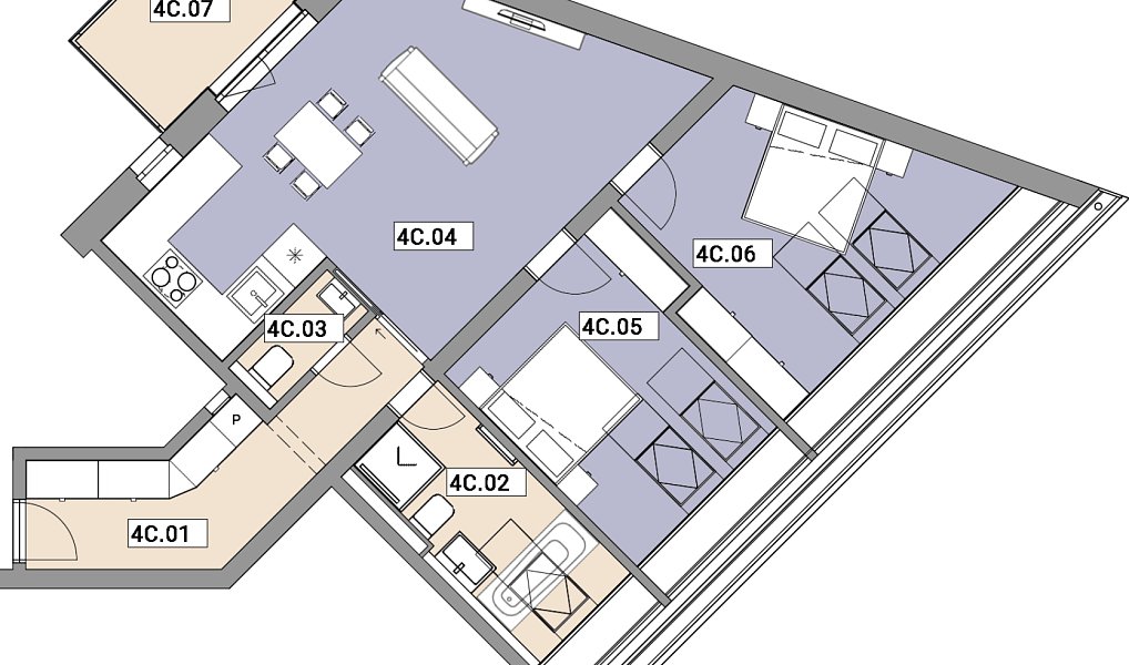 Prodej bytu 3+kk 79 m², Praha – náhled fotky 2