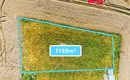 Prodej stavebního pozemku 1 125 m², Krahulov, okres Třebíč