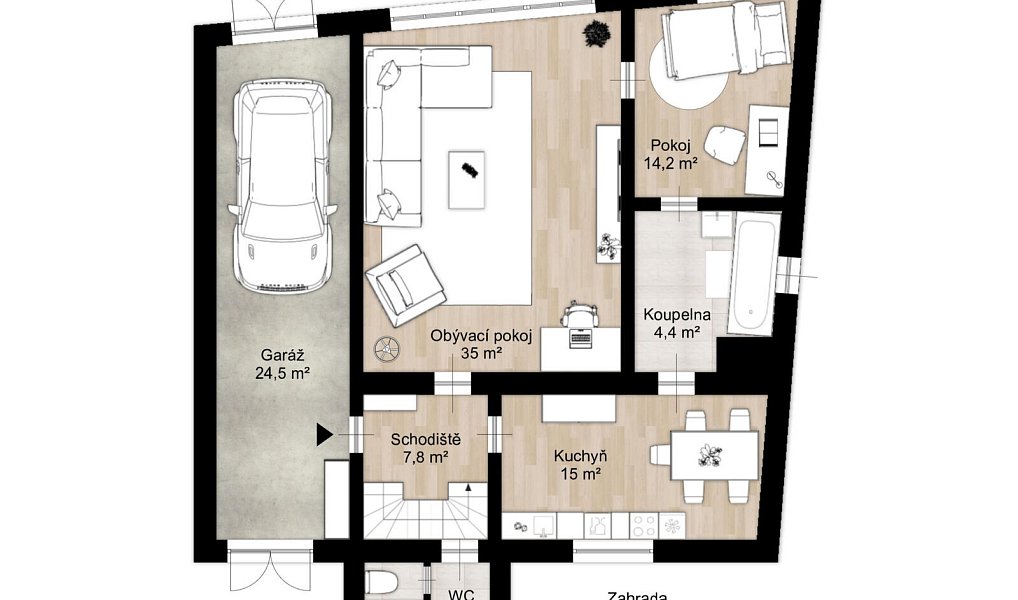 Prodej domu 183 m² s pozemkem 454 m², Štěpánkovice – náhled fotky 5