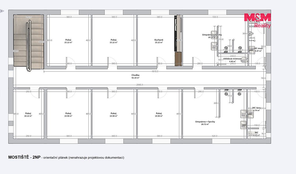Prodej nájemního domu, činžáku 380 m², Velké Meziříčí – náhled fotky 12