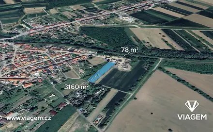 Prodej pole 485 m², Pohořelice, okres Brno-venkov
