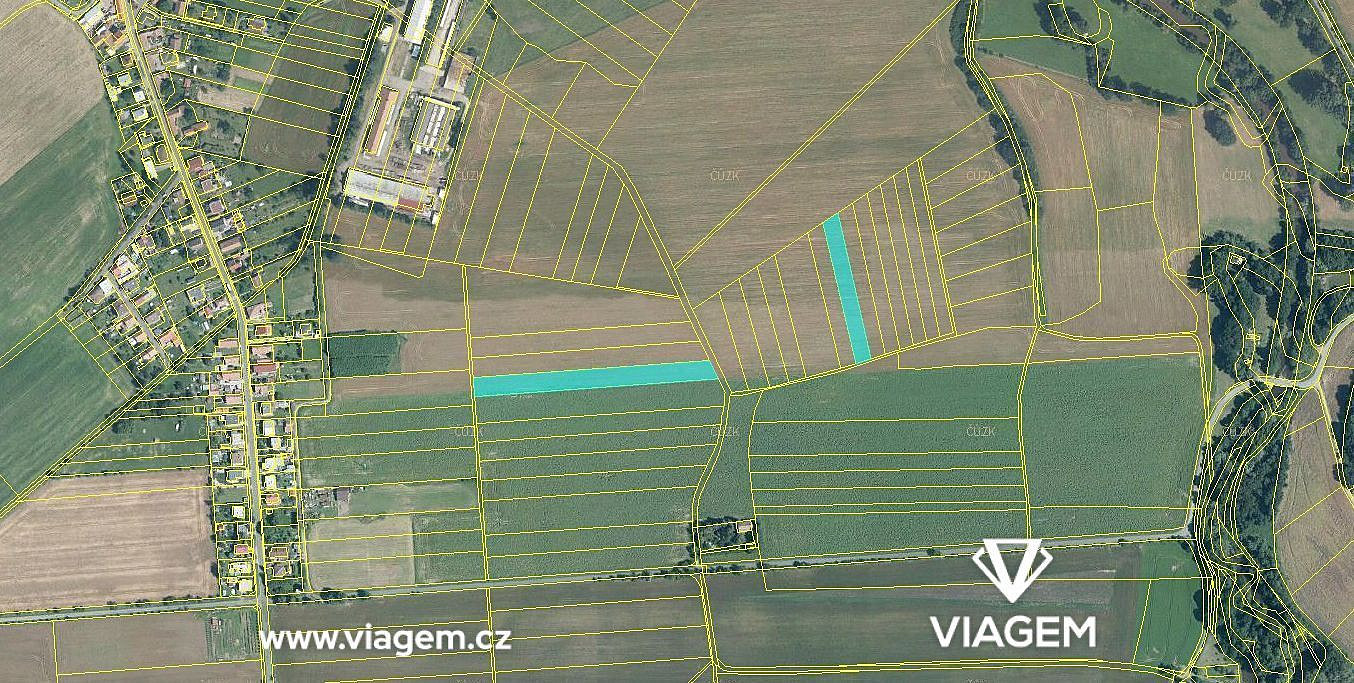 Pole 8 719 m², Podíl 33 % o výměře 2 906 m² – pohled 2