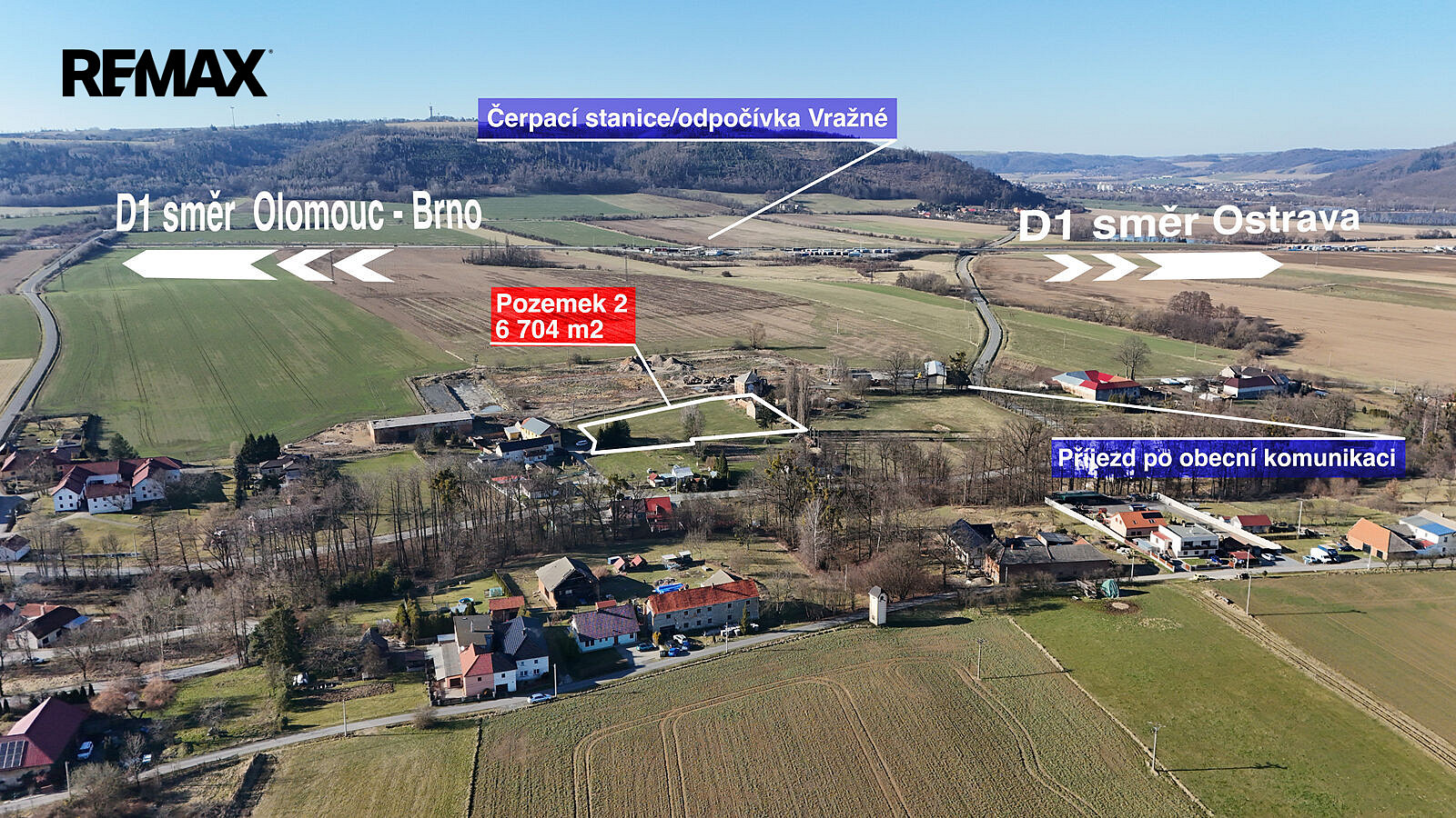 Prodej komerčního pozemku 6 704 m² – fotografie 3