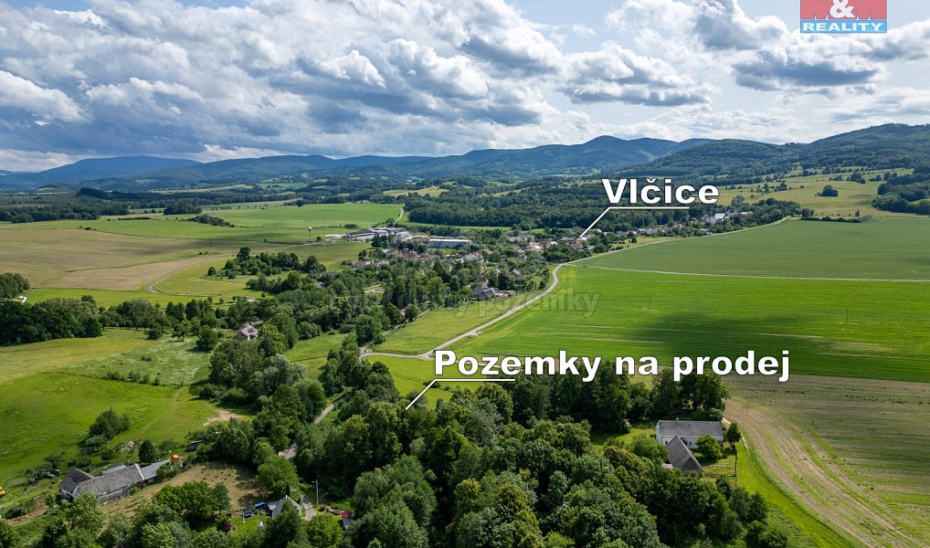 Prodej stavebního pozemku 7 089 m², Vlčice – náhled fotky 7