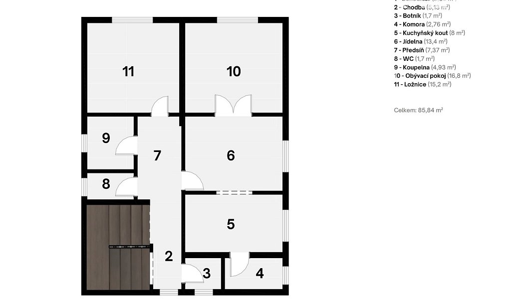 Prodej domu 163 m² s pozemkem 560 m², Šenov – náhled fotky 12