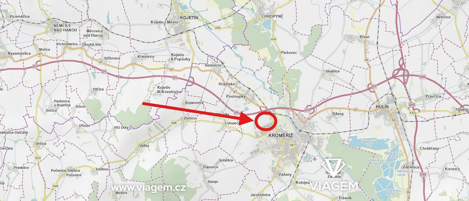 Prodej zahrady 1 191 m²