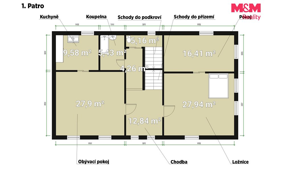 Prodej domu 213 m² s pozemkem 334 m², Luby – náhled fotky 15
