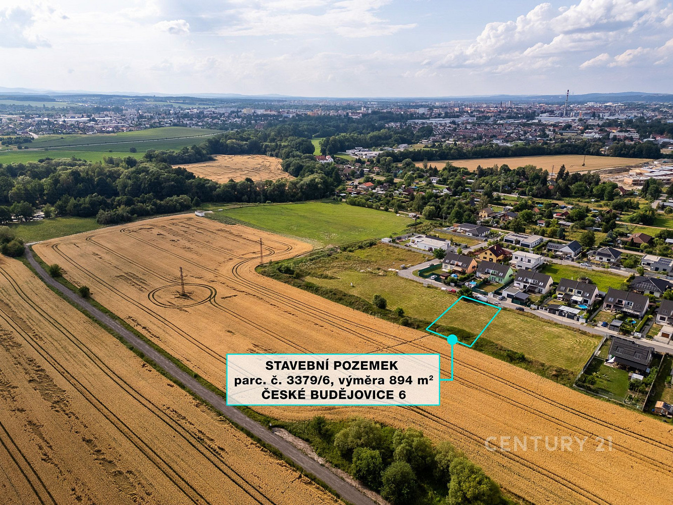 Prodej stavebního pozemku 894 m²