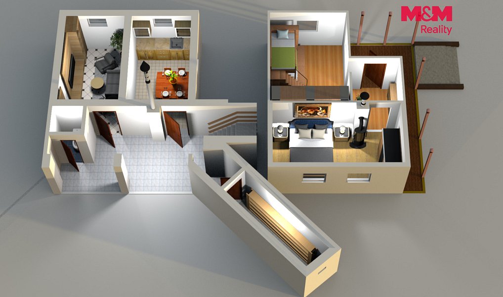 Prodej chaty/chalupy 50 m² s pozemkem 1 756 m², Třebovle – náhled fotky 4
