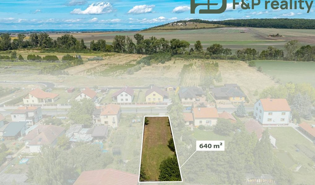 Prodej zahrady 640 m², Opolany – náhled fotky 3