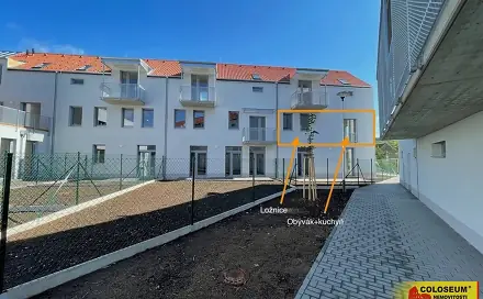 Pronájem bytu 2+kk 48 m², Bučovice - Vícemilice, okres Vyškov