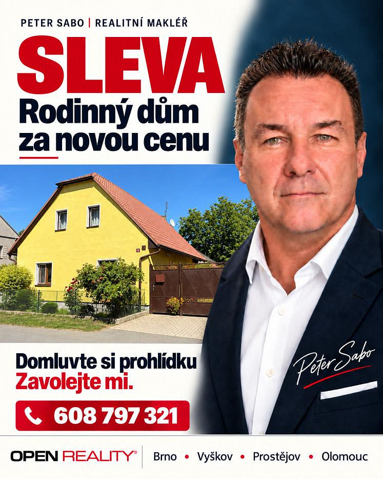 Prodej domu 123 m² s pozemkem 756 m²