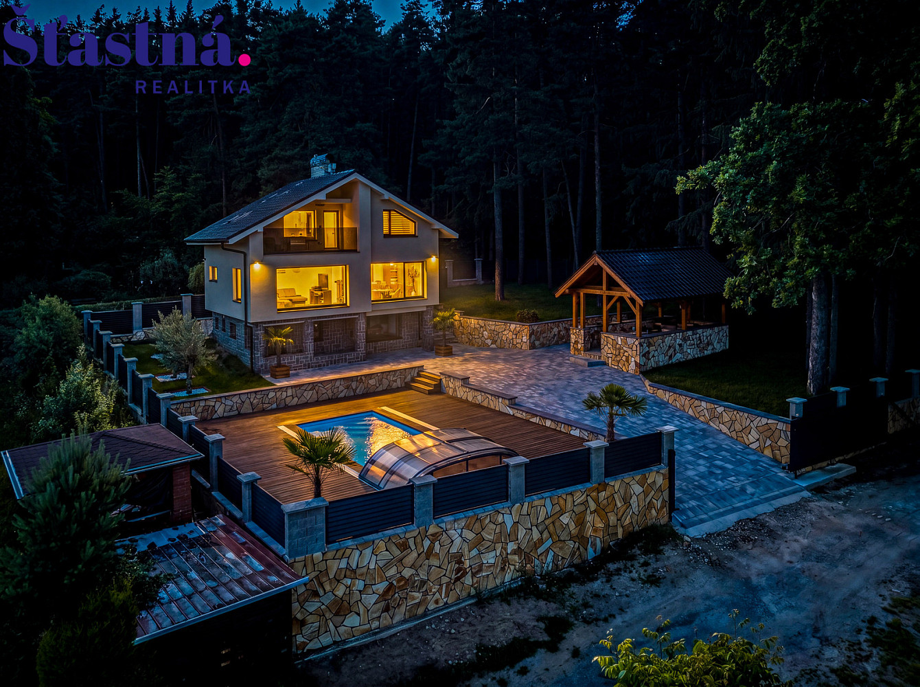 Dům – Cetyně, okres Příbram – pohled 2