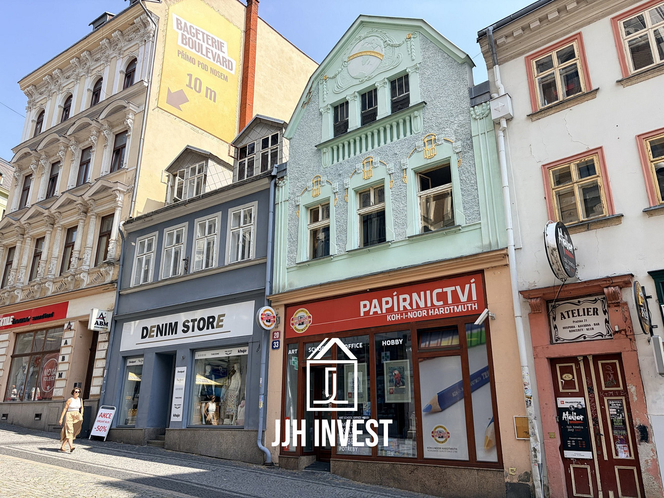 Pronájem obchodních prostor 140 m²