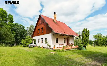 Prodej domu 150 m² s pozemkem 4 942 m², Blatce - Houska, okres Česká Lípa