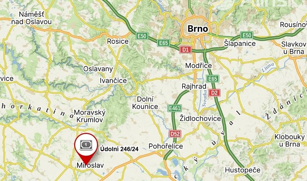 Prodej stavebního pozemku 423 m², Miroslav – náhled fotky 13