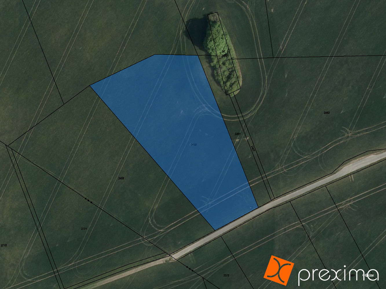 Prodej pole 1 119 m²