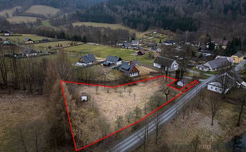 Prodej stavebního pozemku 3 075 m², Vernířovice, okres Šumperk