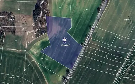 Prodej pole 15 301 m², Chyňava, okres Beroun