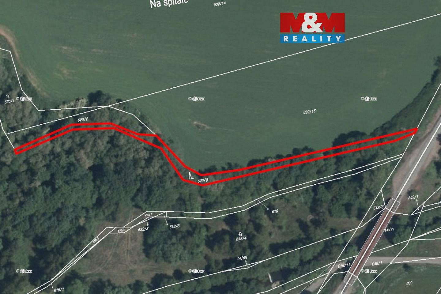 Prodej lesa 909 m²