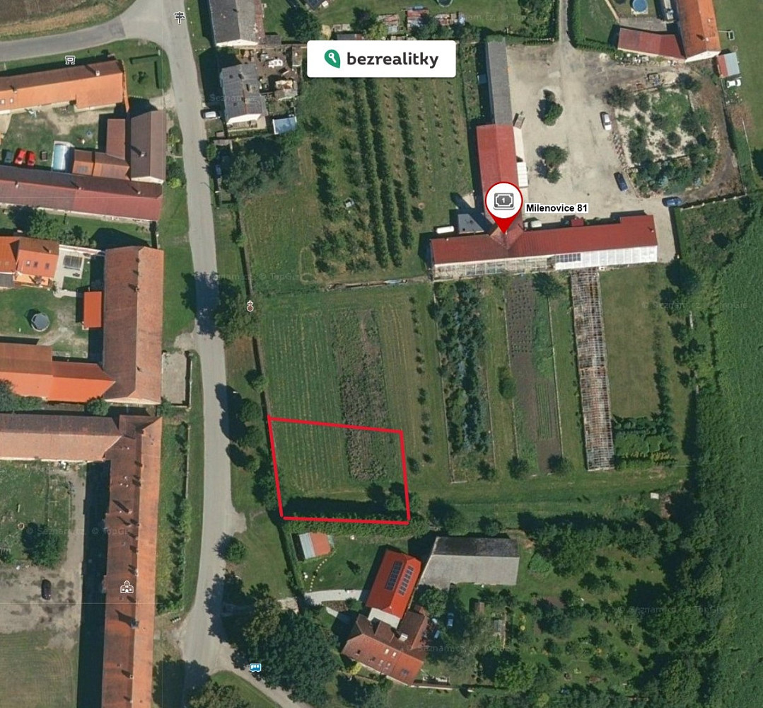 Prodej stavebního pozemku 840 m²