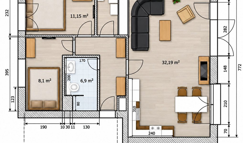 Pronájem bytu 3+kk 67 m², Špindlerův Mlýn – náhled fotky 14