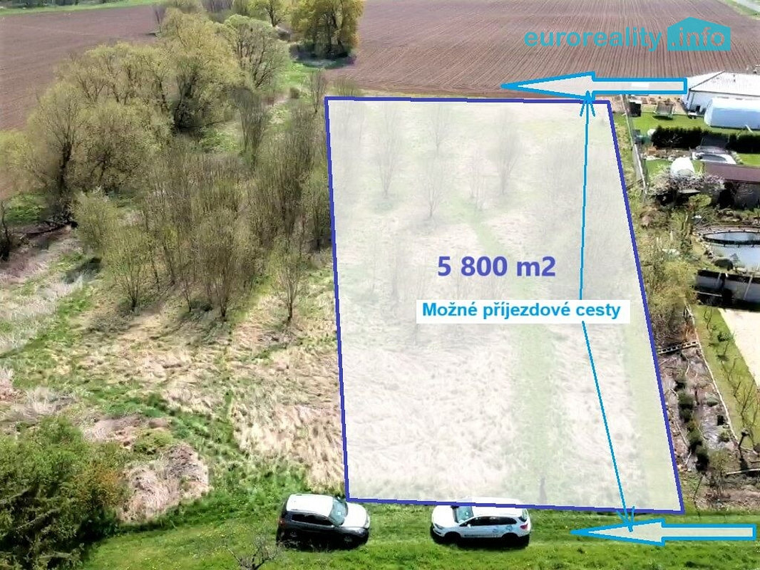 Prodej stavebního pozemku 5 800 m²