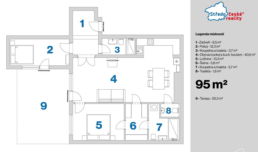 Prodej bytu 3+kk 95 m², Praha – náhled fotky 18